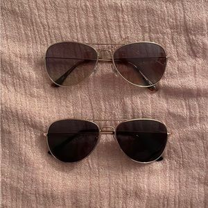 Pair of Nordstrom Rack Aviator Sunglasses
